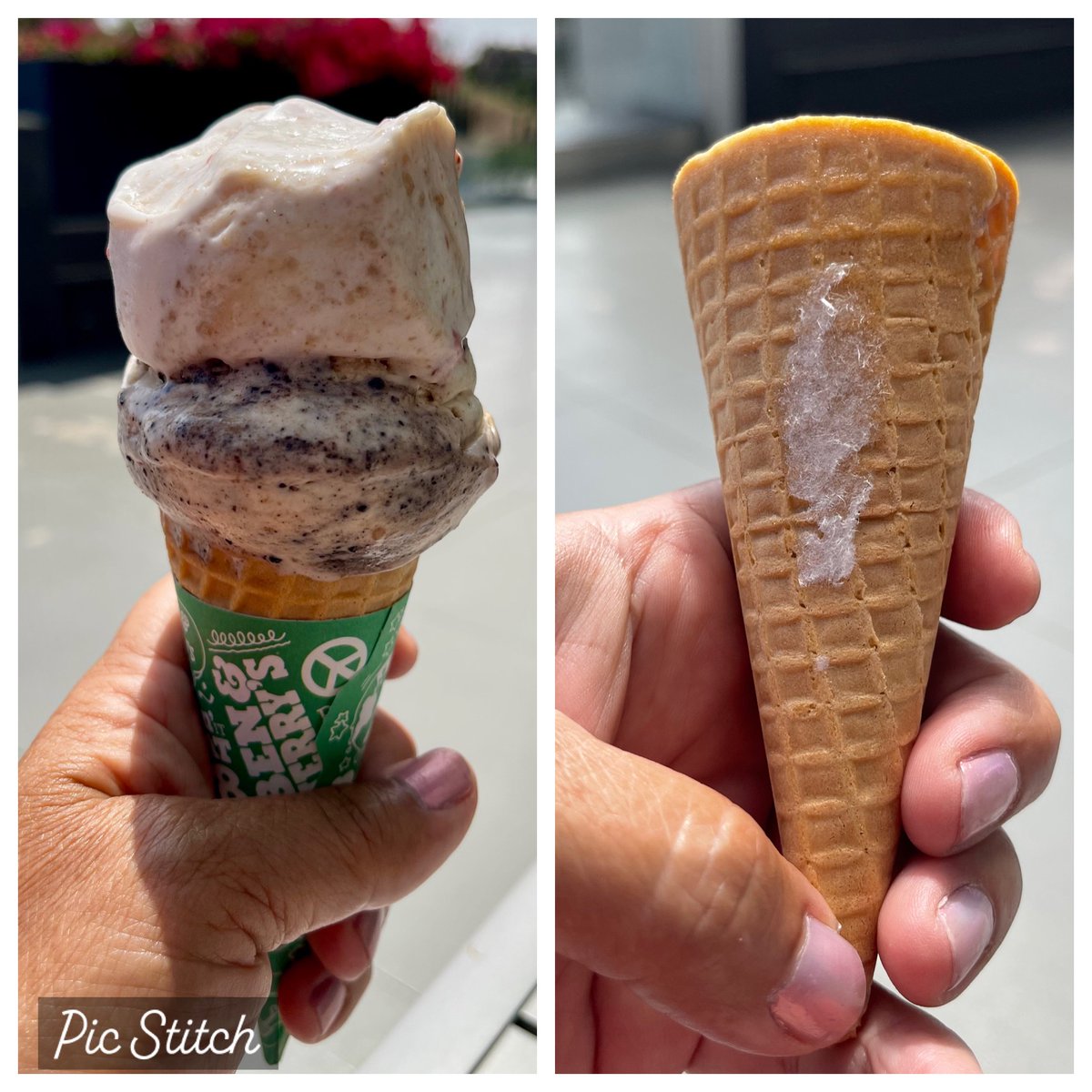 My $1M idea: Customizeable <a href="/Postit/">Post-it</a> ice cream cone wrappers to promote the business, stay wrapped but no chunk of glue &amp; paper. Even if you use an edible Post-it glue to stay on the cone, it’s an improvement. You’re welcome Post-it, you can pay me for my idea in ice cream cones.