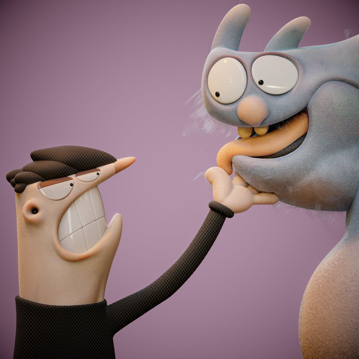 DukeGunston's tweet photo. New Pet?
#SubstanceModeler #madewithmarmoset https://t.co/VipTpMkHZc
