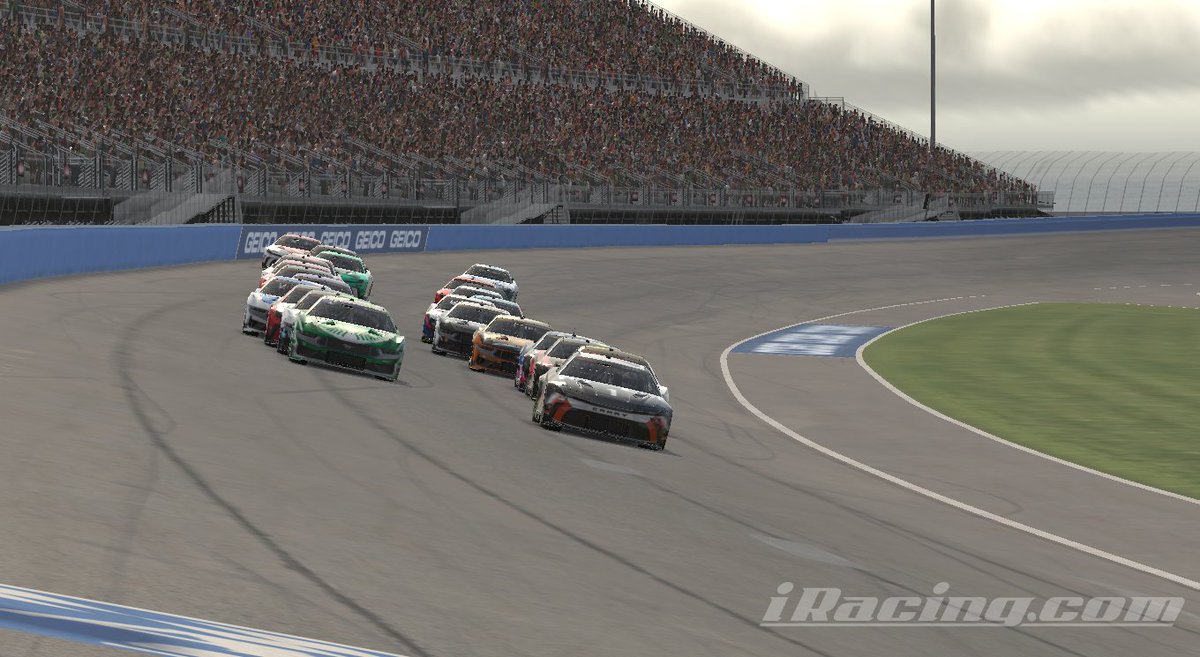 M3SMotorsports's tweet photo. All 3 of our Camrys had solid pace but once again hit rough luck in @LeagueNitro's race @ Fontana.
@msisoler1531 finished in P9, @OLacksiRacing came home in P15 after leading 9 laps, while @LRacing73 took P25 after being collected in an early accident out of his control. #iRacing https://t.co/h96DpmNWV2