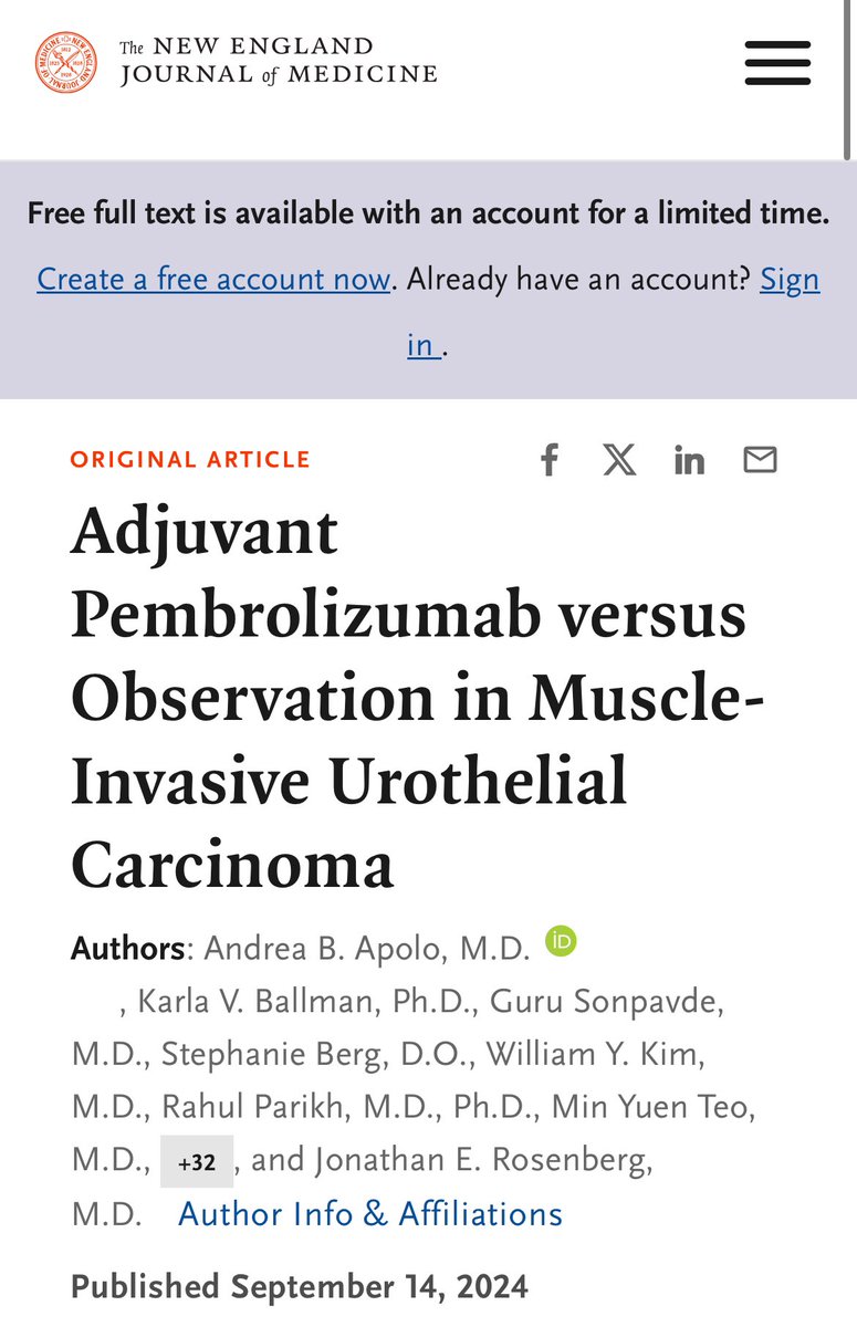 Sumanta K. Pal, MD, FASCO (@montypal) on Twitter photo Huge congrats to <a href="/apolo_andrea/">Andrea Apolo, M.D.</a> <a href="/sonpavde/">Guru P. Sonpavde, MD</a> <a href="/DrRosenbergMSK/">Jonathan Rosenberg MD</a> <a href="/WilliamKimMD/">William Y. Kim</a> <a href="/bergsa83/">Stephanie Berg</a> & the <a href="/ALLIANCE_org/">Alliance for Clinical Trials in Oncology</a> team on a terrific <a href="/myESMO/">ESMO - Eur. Oncology</a> presentation & a concomitant <a href="/NEJM/">NEJM</a> paper! A very exciting #ESMO24 indeed! Huge congrats to <a href="/apolo_andrea/">Andrea Apolo, M.D.</a> <a href="/sonpavde/">Guru P. Sonpavde, MD</a> <a href="/DrRosenbergMSK/">Jonathan Rosenberg MD</a> <a href="/WilliamKimMD/">William Y. Kim</a> <a href="/bergsa83/">Stephanie Berg</a> & the <a href="/ALLIANCE_org/">Alliance for Clinical Trials in Oncology</a> team on a terrific <a href="/myESMO/">ESMO - Eur. Oncology</a> presentation & a concomitant <a href="/NEJM/">NEJM</a> paper! A very exciting #ESMO24 indeed!