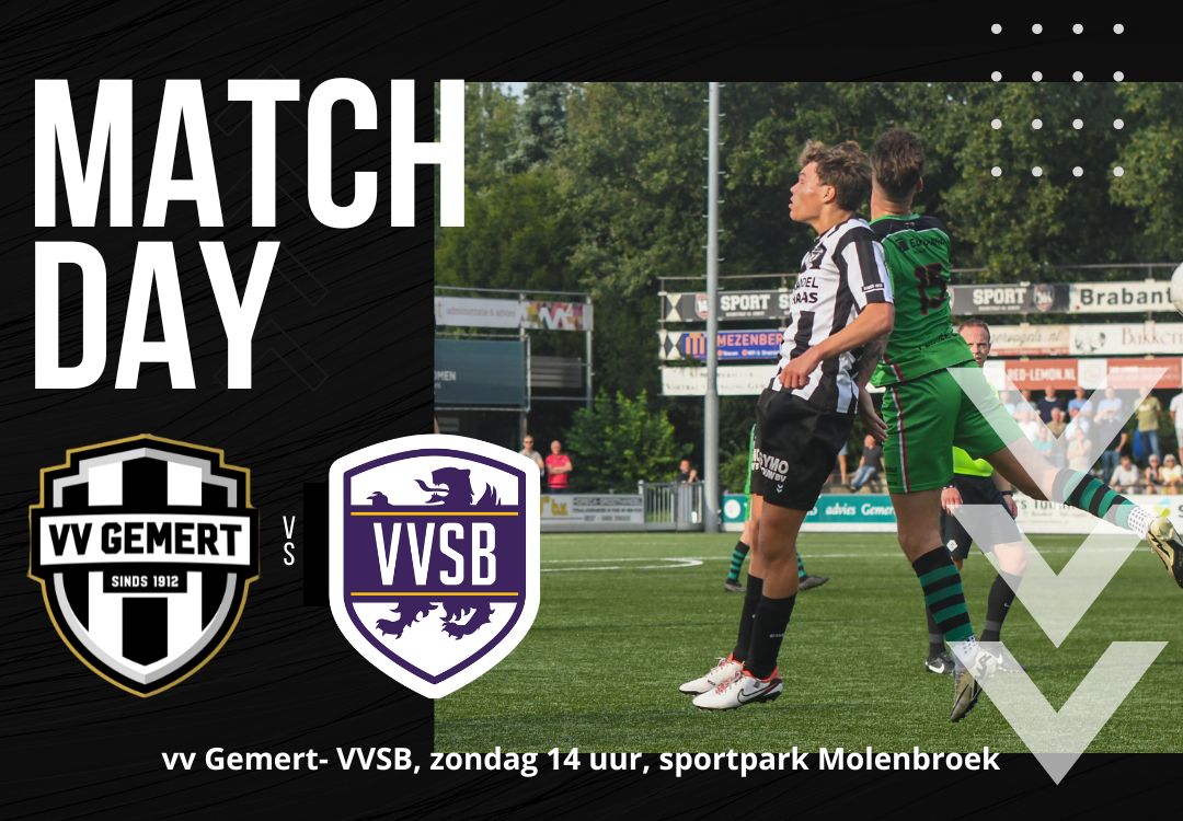vvgemert's tweet photo. ⚫️MATCHDAY⚪️ Straks op sportpark Molenbroek: @vvgemert - @VVSBNWHout. Na de pas op de plaats van de voorbije weken gaan de zwartwitten op jacht naar drie punten. Aftrap om 14 uur. Ben je erbij? 🖤🤍  @topamateurvoetb #komtdatzien #mooimiddagjegimmert #komaandiezwartwitten https://t.co/aK25VORRCE