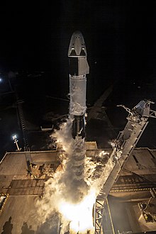 ENCYCLOPEDIA009's tweet photo. Space X dragon launched today 🚀🚀

▶️ Crew Dragon's price of roughly $55 million a seat 
▶️capable of carrying up to 7 passengers to and from Earth orbit, and beyond
▶️ Dragon crew, will return Sunday morning, around 3:36 a.m.
#SpaceX 
#ElonMusk 
#SpaceMarine2 
#TaylorSwift https://t.co/65XcUztXWr