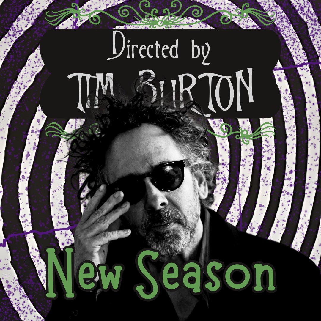 frightflightpod's tweet photo. Our newest season will be a Tim Burton focus.. because who doesn't love this weird guy?! 👻🪲🧃📸

Stay tuned for an episode release schedule! 📆

#timburton #beetlejuice #betelgeuse #thejuiceisloose #ghosthouse #lydiadeetz #deliadeetz #astriddeetz #beetlejuicebeetlejuice https://t.co/2b35SQxIi0