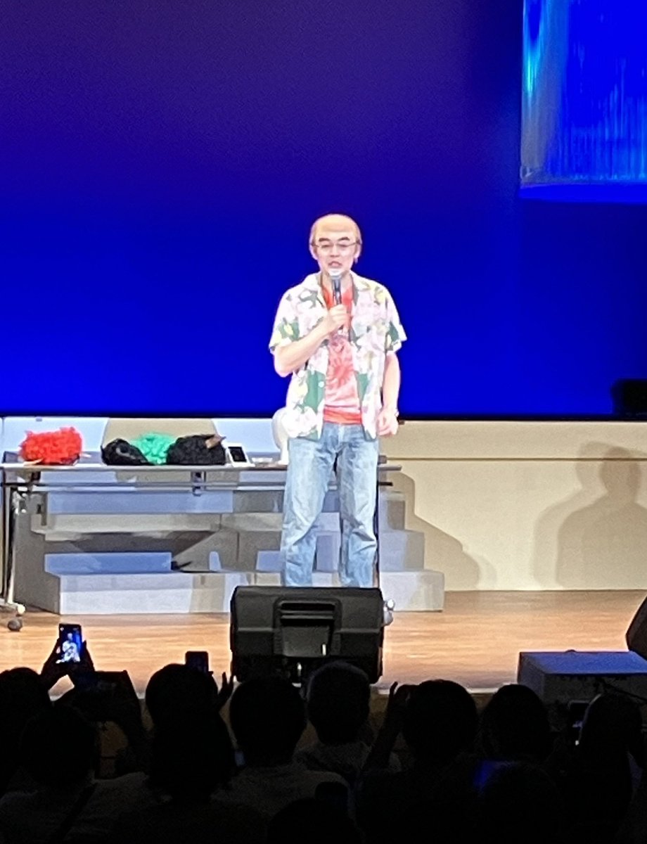 hogushisuto_m's tweet photo. 写真OK🙆‍♀️ってことで😊
17時30分〜の後半も楽しみにしてますよ❣️ https://t.co/rlPWkCmAFH