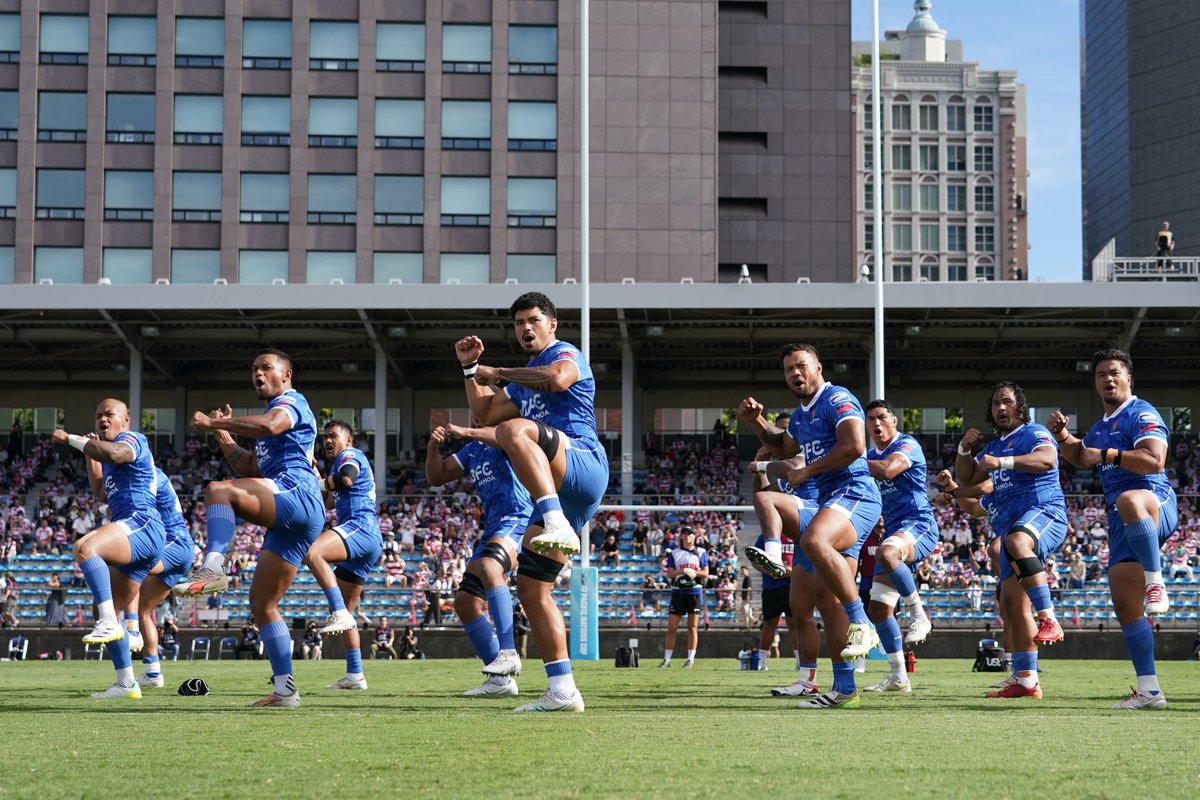 WorldRugby's tweet photo. The story of the half in pictures 📸

#PacificNationsCup | #JPNvSAM https://t.co/SWYVc6WFlp