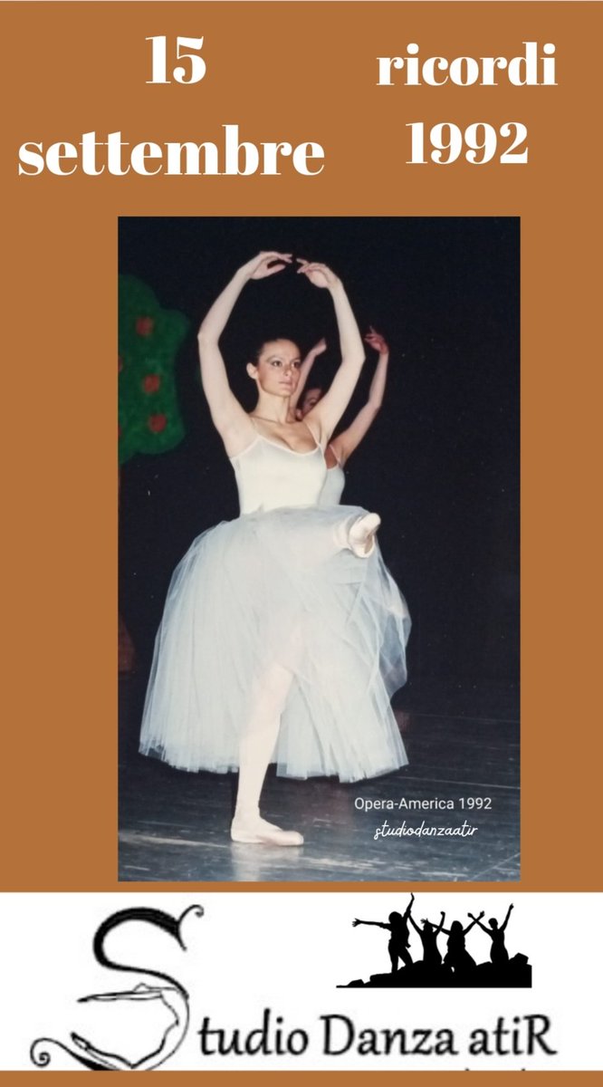 studiodanzaatir's tweet image. #operaamerica anno 1992
#studiodanzaatir #spettacolistudiodanzaatir #ricordistudiodanzaatir #allievistudiodanzaatir #ritagamberini #danza #scuoladidanza