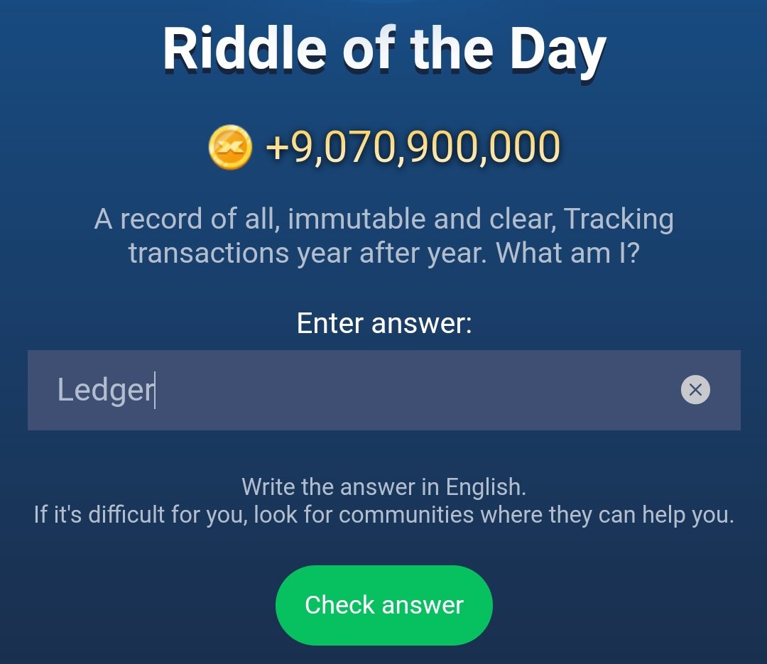 himalayan_defi's tweet photo. 🌟 X Empire - September 15🌟
📺 YouTube Video Code EP42 is : ✨83242✨
🧩 Riddle of the day is: ✨Ledger ✨
❤️ Like | 🔄 Repost| 💬 Comment
#muskfan #muskempire #Musk #XEmpire https://t.co/K8fbBNPz5t