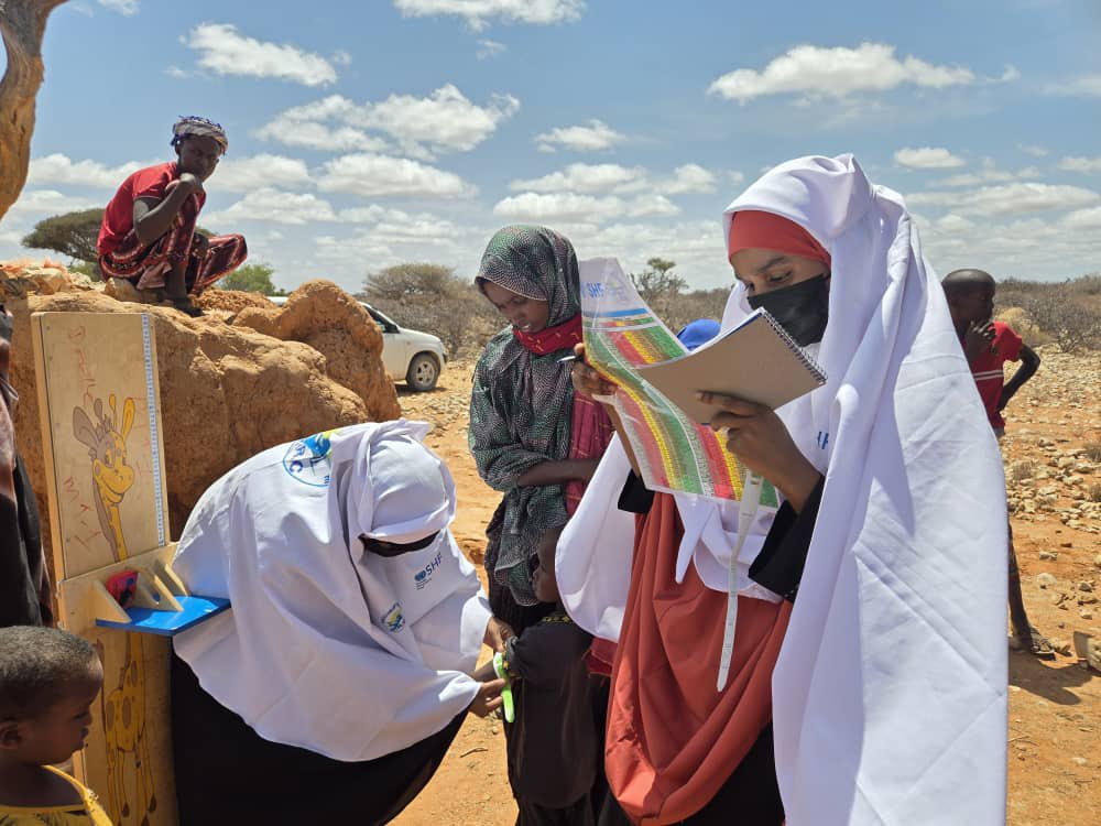 SRC_Reliefteam's tweet photo. We do reach far rural area and treat malnourished U5 children and provide nutrition preventive servicess to vulnerable community in need thanks to our donor @shf_somalia  #OTPsupport https://t.co/MWrVQU531S
