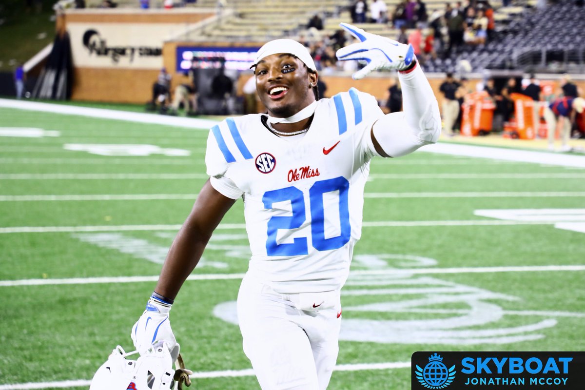 Your final from Winston-Salem:

<a href="/OleMissFB/">Ole Miss Football</a> - 40
<a href="/WakeFB/">Wake Forest Football</a> - 6

📸: <a href="/JonMcCoyPhoto/">Jonathan McCoy</a>