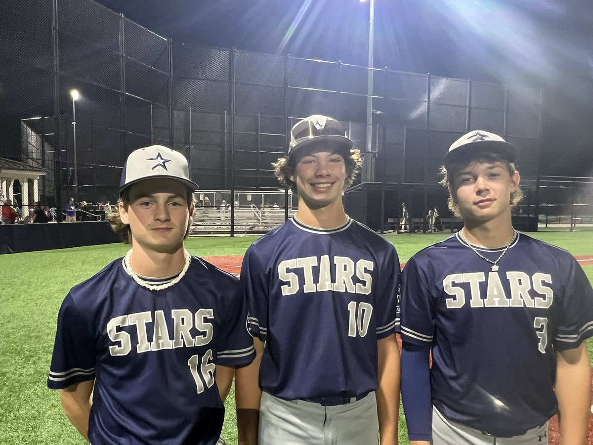 STARS Baseball (@starsbaseballva) on Twitter photo Stars Marucci 2028 15U went 2-0 on the day, defeating MVP Terps 11-1 in Game 1 and Arlington United 16-0 in Game 2.
Game 1: Joshua Elmore: 0 BB, 10 K. <a href="/joshgunning34/">Josh Gunning</a>: 3B, 2B.
Game 2: Charlie Delobe throws a no-hitter! Hot bats from <a href="/csmitty1020/">Colton Smith</a> & Bobby Arnold.
#DBNovaClassic Stars Marucci 2028 15U went 2-0 on the day, defeating MVP Terps 11-1 in Game 1 and Arlington United 16-0 in Game 2.
Game 1: Joshua Elmore: 0 BB, 10 K. <a href="/joshgunning34/">Josh Gunning</a>: 3B, 2B.
Game 2: Charlie Delobe throws a no-hitter! Hot bats from <a href="/csmitty1020/">Colton Smith</a> & Bobby Arnold.
#DBNovaClassic