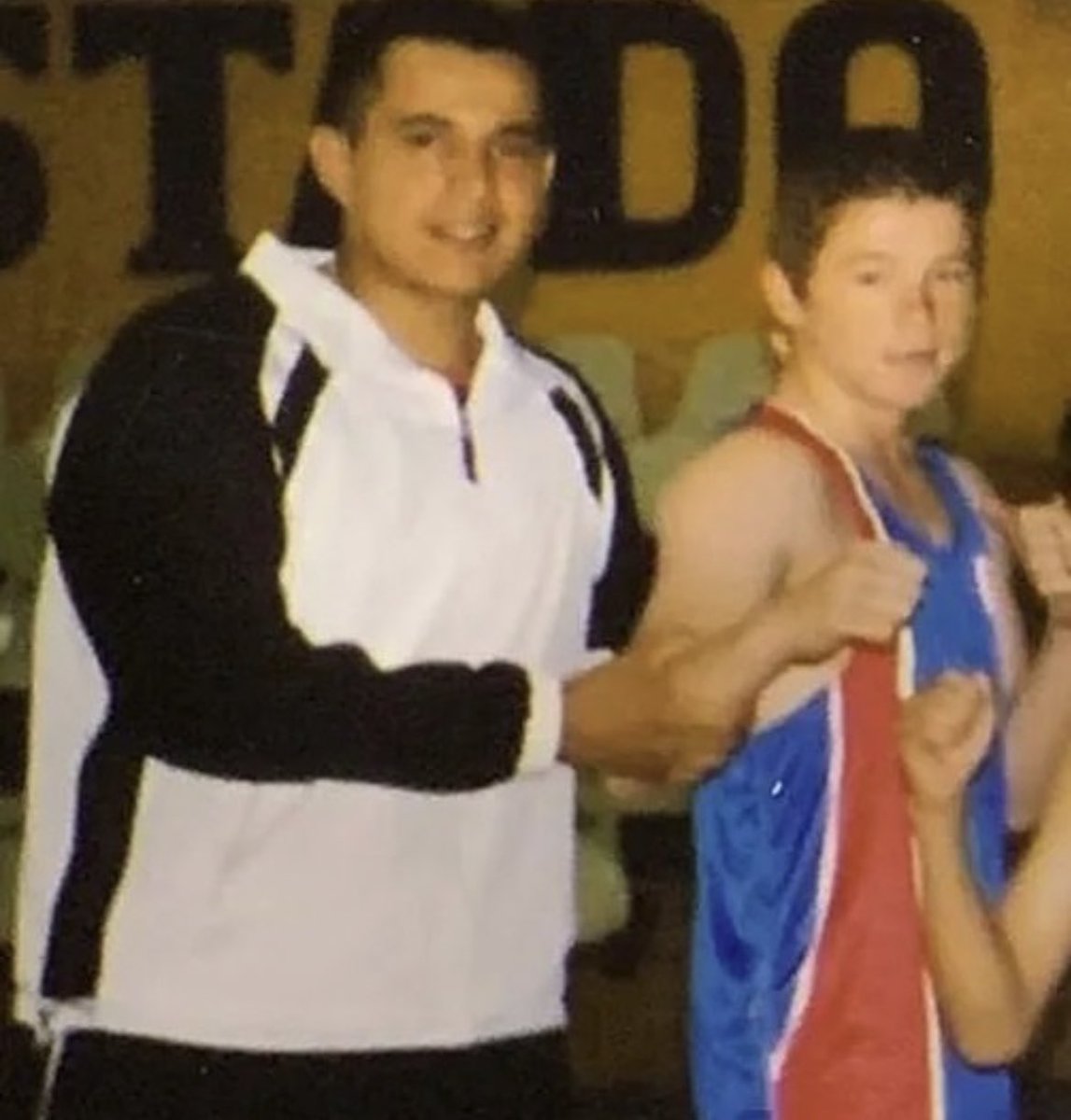 BoxingKingdom14's tweet photo. 23 Years Together. Trainer & Fighter. https://t.co/SvfdpYY5EE