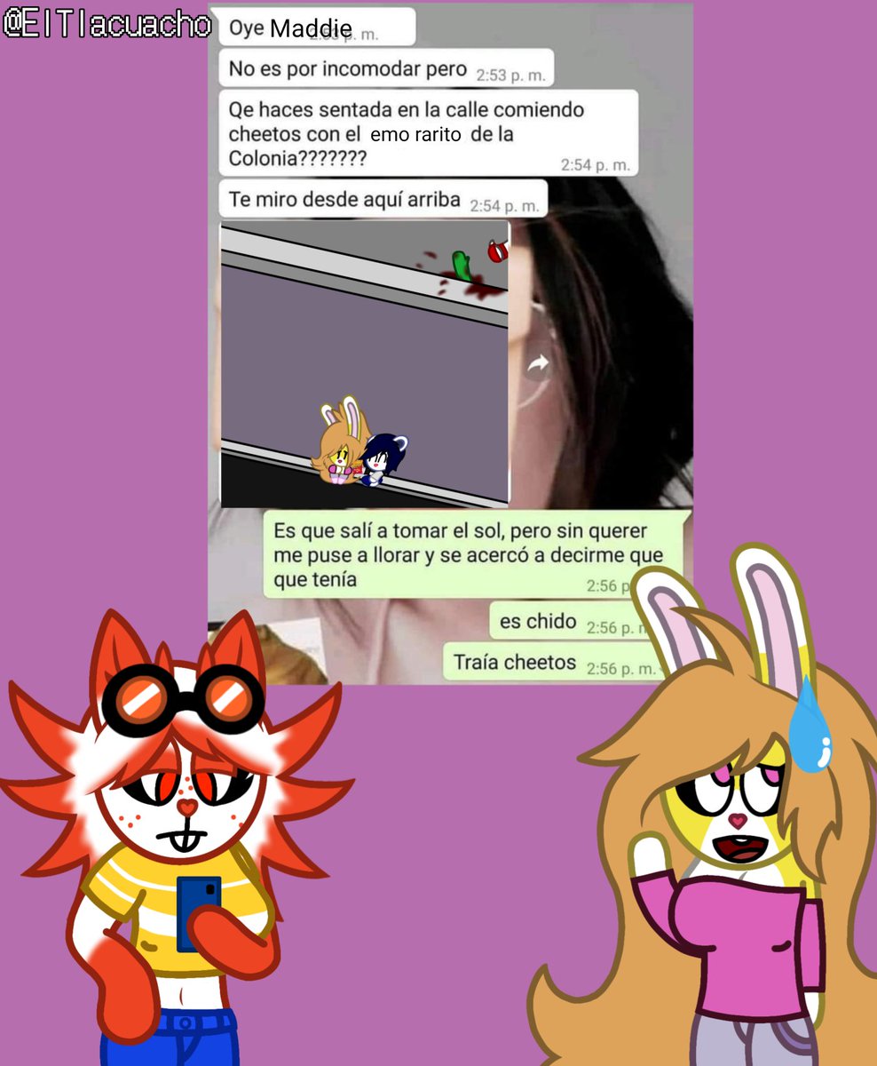 El_Tlacuacho's tweet photo. Para no dejar morida la pรกgina algo de ship forzado entre Charlie y Maddie ;D
@LouveRuss una situaciรณn que imagine e ilustre jsjs
#art #artist #artwork #furryartist #furryfriends #FurryFriendship #htf #htfla #htfandom #happytreefriends #happytreefriendsoc https://t.co/wcGqLiwCZj