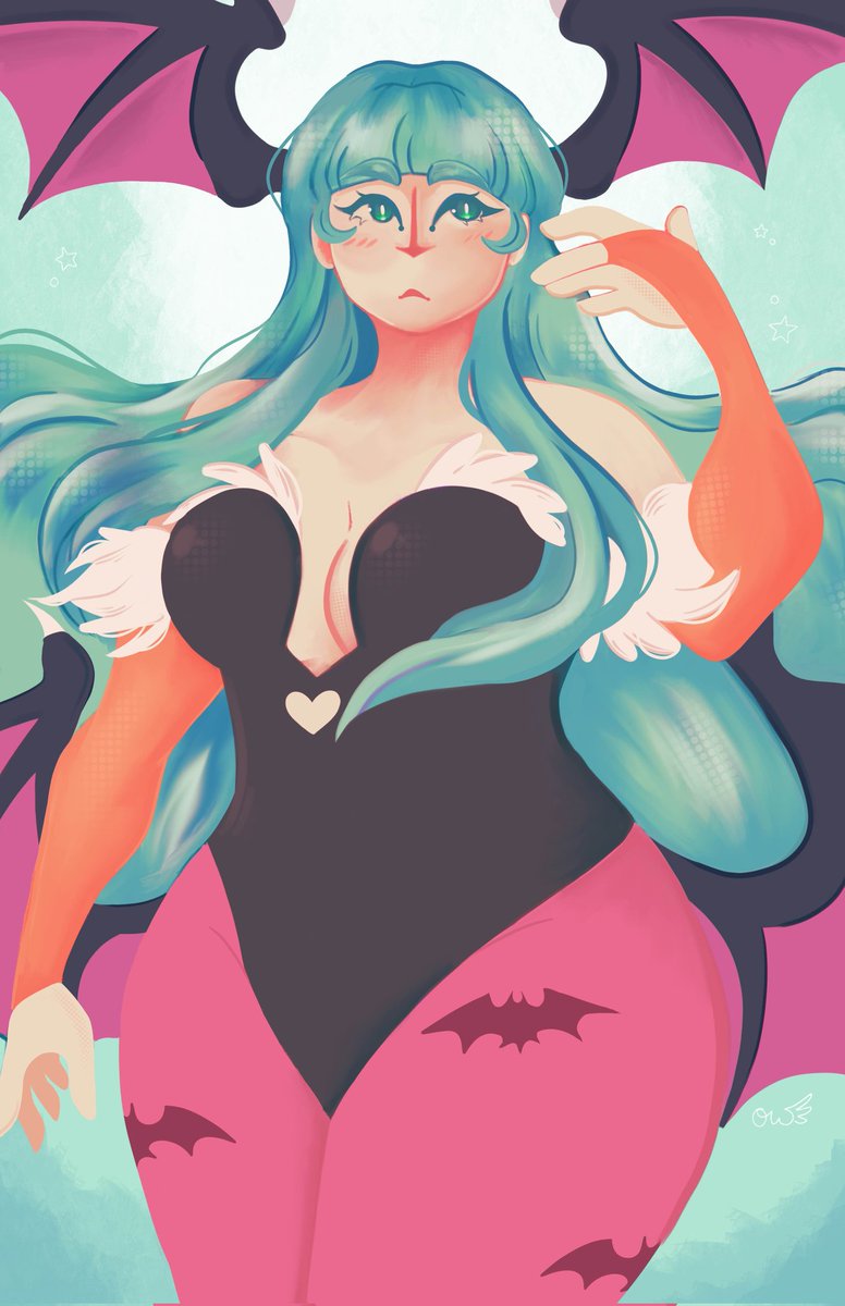 owl_wishes's tweet photo. big fan of morrigan :) ✨️ #Darkstalkers #morrigan #FGC https://t.co/VaWzQEesxo