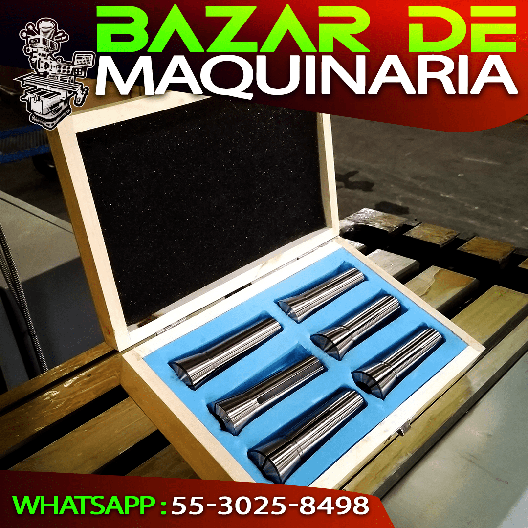 cnc_alberto's tweet photo. 🛑Potencia 🚀 tu fresadora con un Juego de Boquillas R8 🛑

#JuegoDeBrocas #ventademaquinariaindustrial #accesorios #torno #refacciones #Herramental #arranquedeviruta #maquinasherramientas #paileria #maquinariaconvencional #fresadora #ingeneriaindustrial #mecanizados  #Fresado https://t.co/eOZklcQfq7