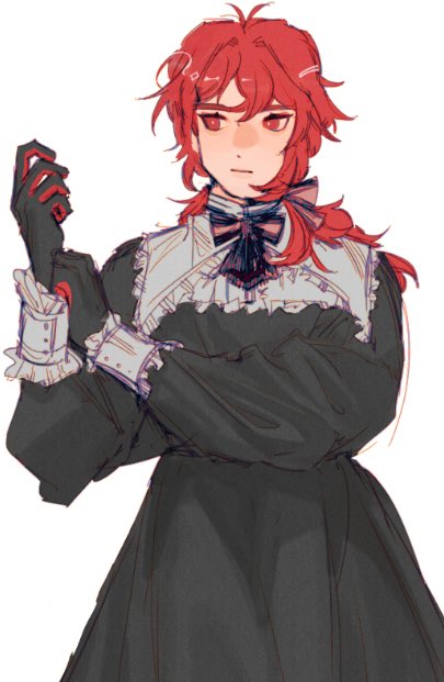 mspaintpics's tweet photo. 😭 help i went the opposite way, 2021 diluc was a victorian maiden gummy vs 2024 hes a floridian rando https://t.co/FEYZlfJd6Z
