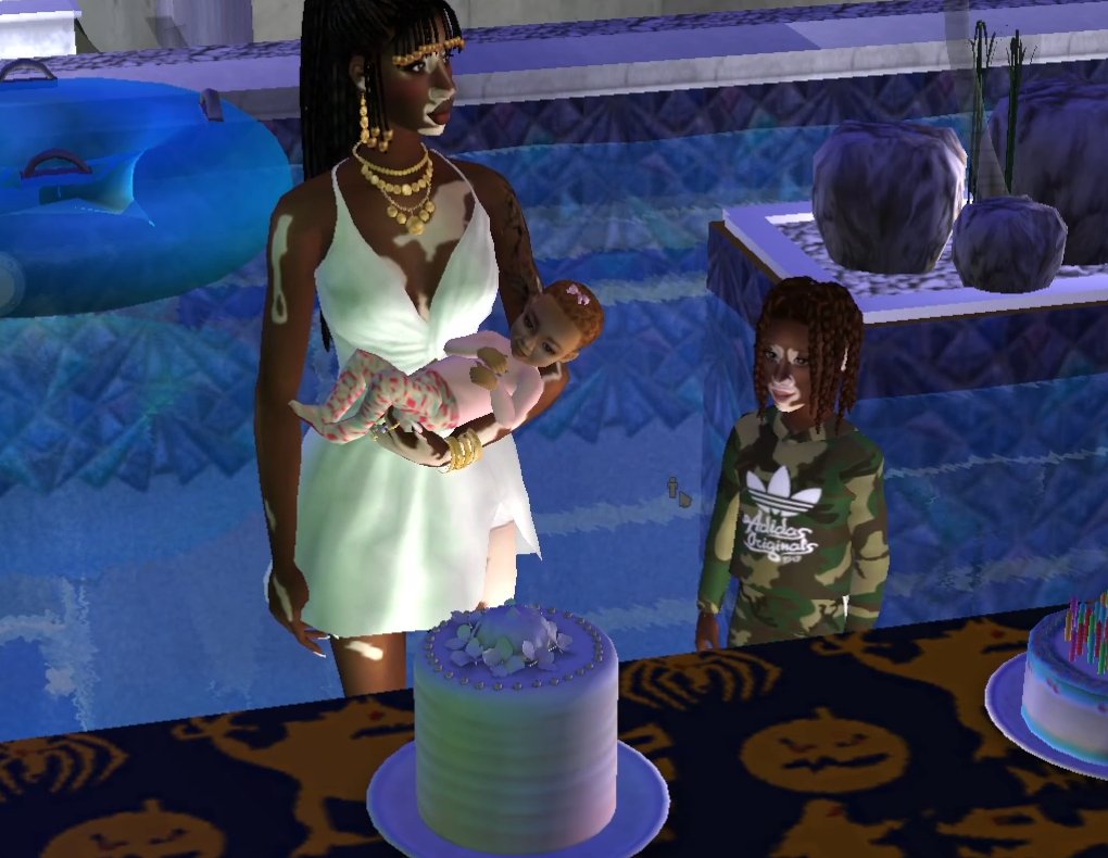 Goldpeaking's tweet photo. ✨Happy 20th Anniversary to the Sims 2!🤎 #sims2 #sims #simsgame #simmer #sims2family #thesims #gamergirl https://t.co/mrqTn7YhIh