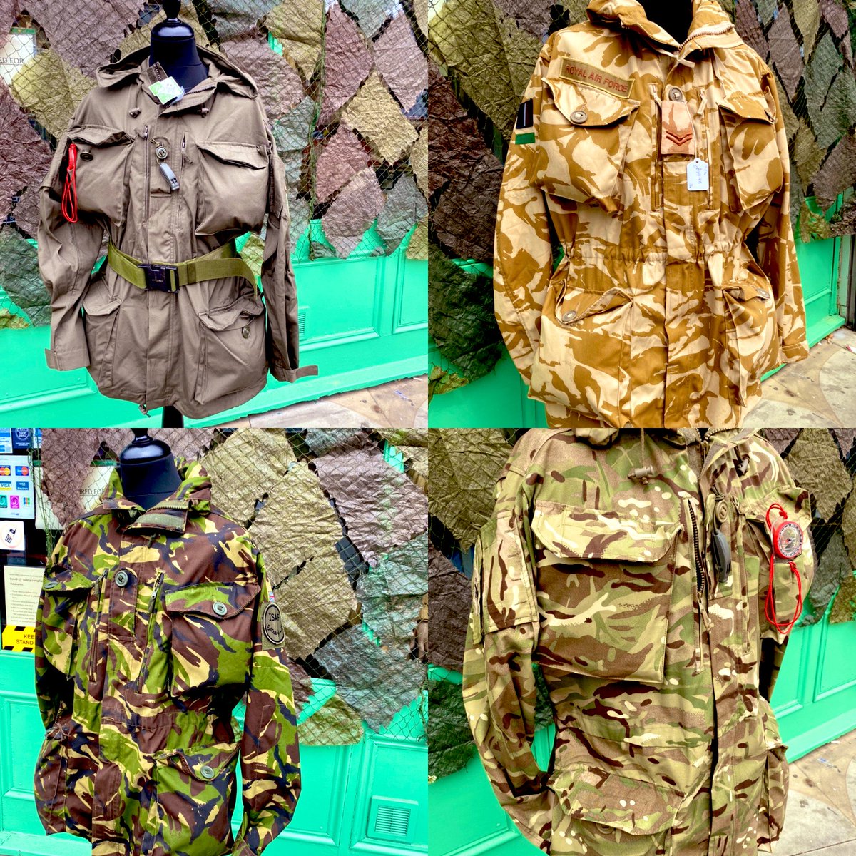British Military Smocks.
