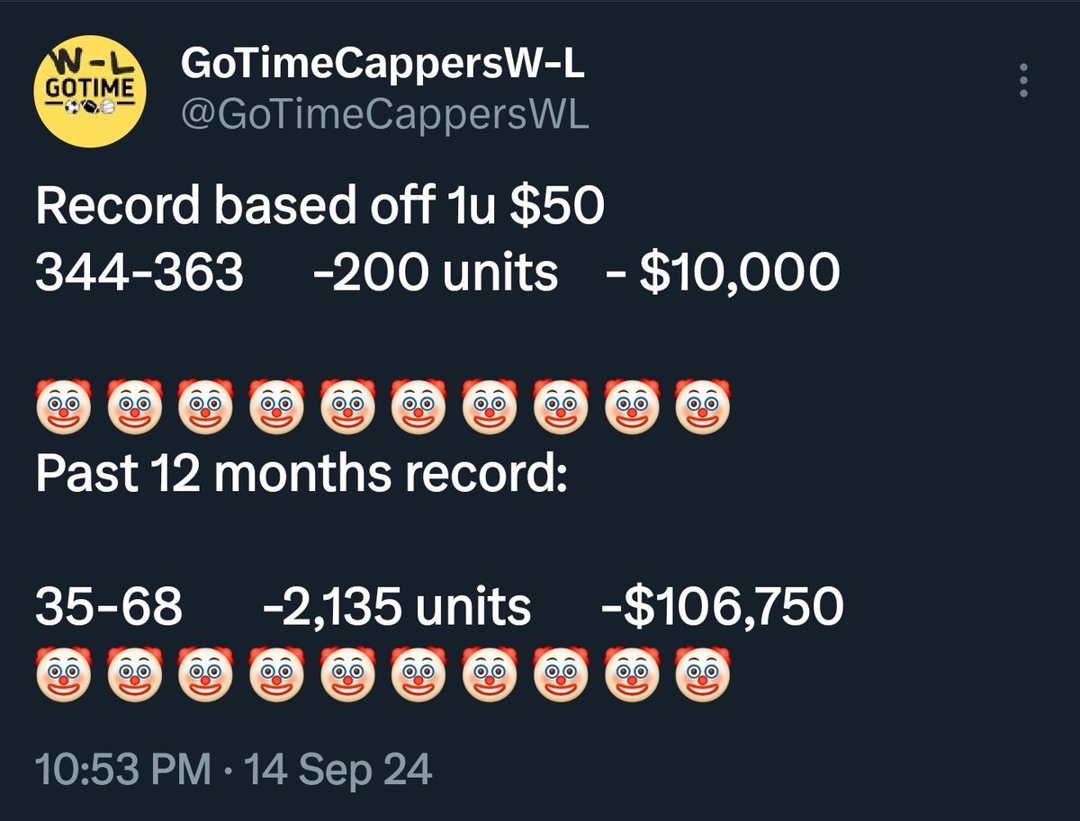 GoTimeCappersWL's tweet photo. @william54957057 @GoTimeCappers https://t.co/zXZ796uSVC