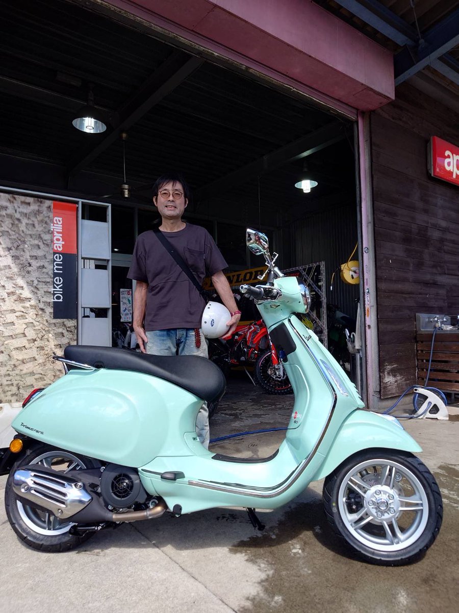 STARSTRADING's tweet photo. M様 CRF250RX
N様 X-Trainer250
S様 Primavera150
それぞれご納車いたしました!
みなさん喜んでいただけて、こちらも大満足です!
これからもよろしくお願いします!
#starstrading #スターズトレーディング
#honda #beta #piaggio #vespa #crf250rx #xtrainer250 #primavera150 https://t.co/OKcqmILL3T