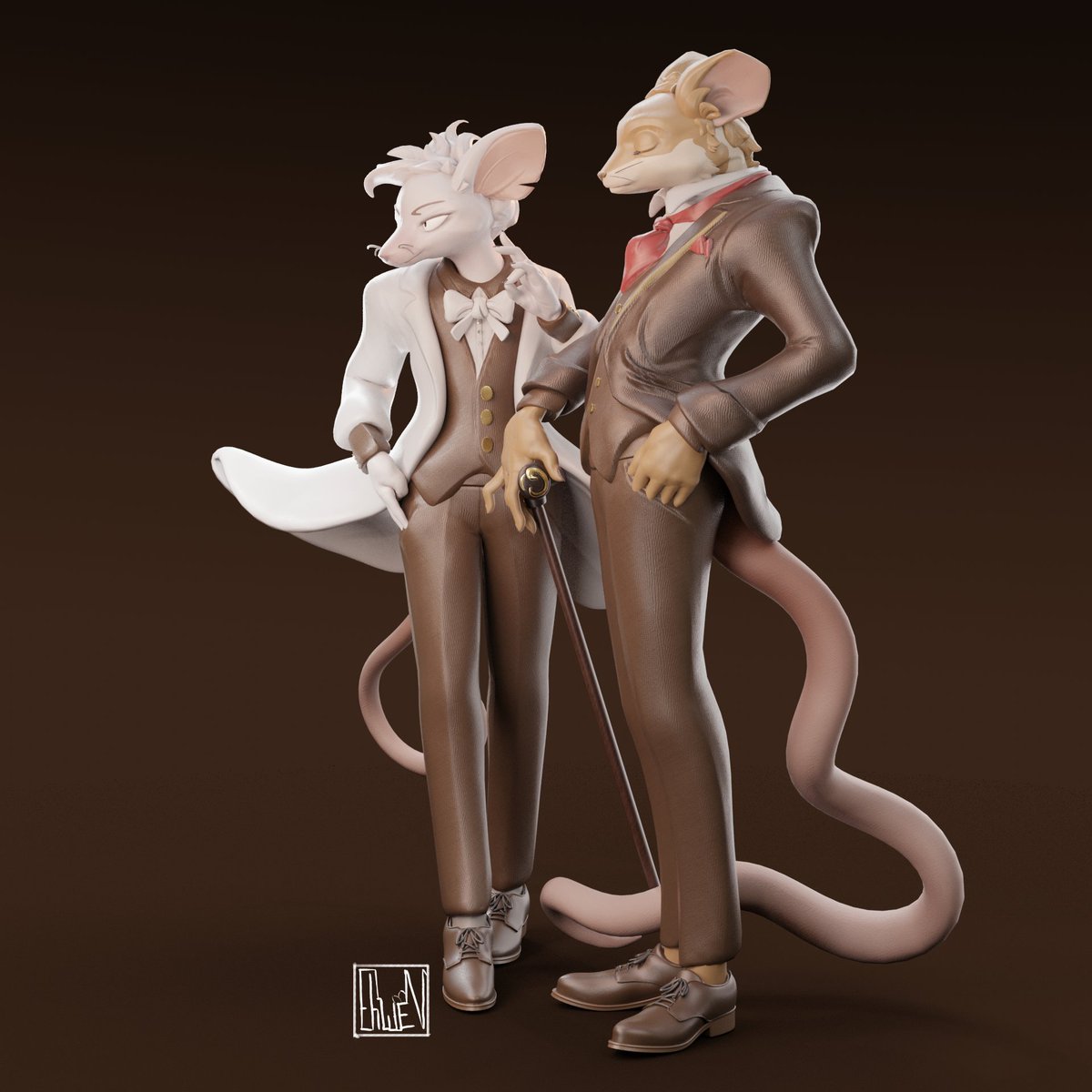Ehwenn's tweet photo. It was a good practice!  Love your work tomotiso! 🐀 https://t.co/KnJN5MlHMV