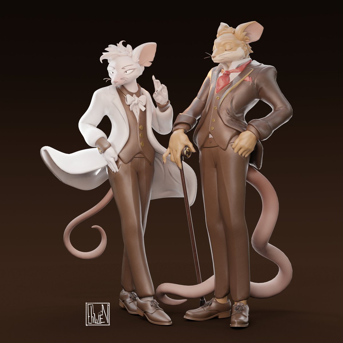 Ehwenn's tweet photo. It was a good practice!  Love your work tomotiso! 🐀 https://t.co/KnJN5MlHMV