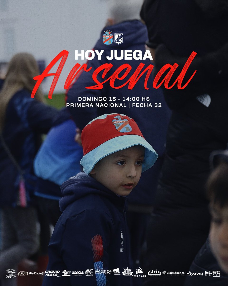 🔜 ¡Porque soy de Sarandí, porque siempre voy a estar! 🤞🏻🇨🇩

#ArsenalEsSarandi