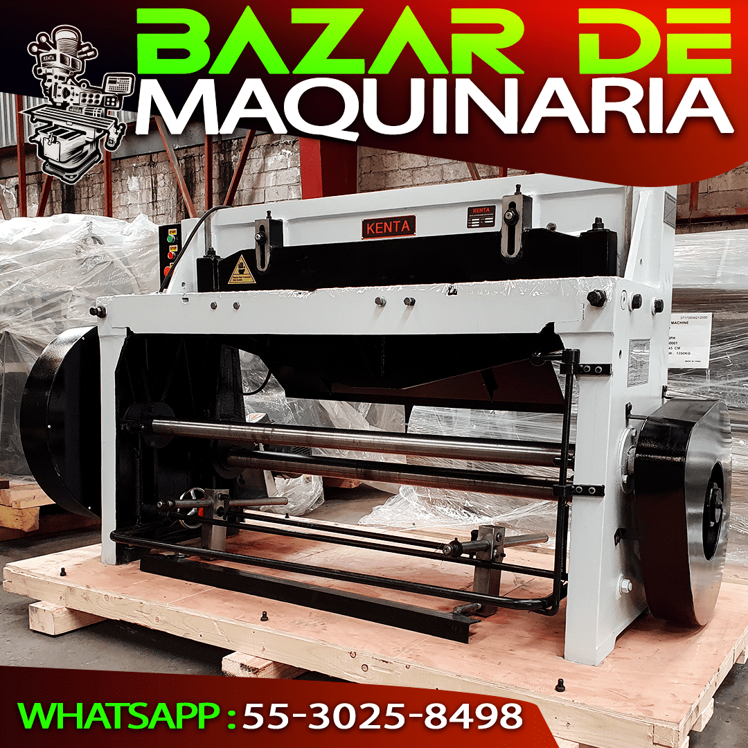cnc_alberto's tweet photo. 📌Cizalla Mecánica Manual 

⚙️Máximo ancho de corte de 1300 mm
⚙️Capacidad máxima de corte de 53.9 kN
⚙️Angulo de cizallamiento de 1°50'

#cizalla #cizallashidraulicas #cortarmetal #ingenieriamecanica #cizallamanual #ingenieriaindustrial #machining #maquinados #ventademaquinaria https://t.co/8kN7FEyGfU