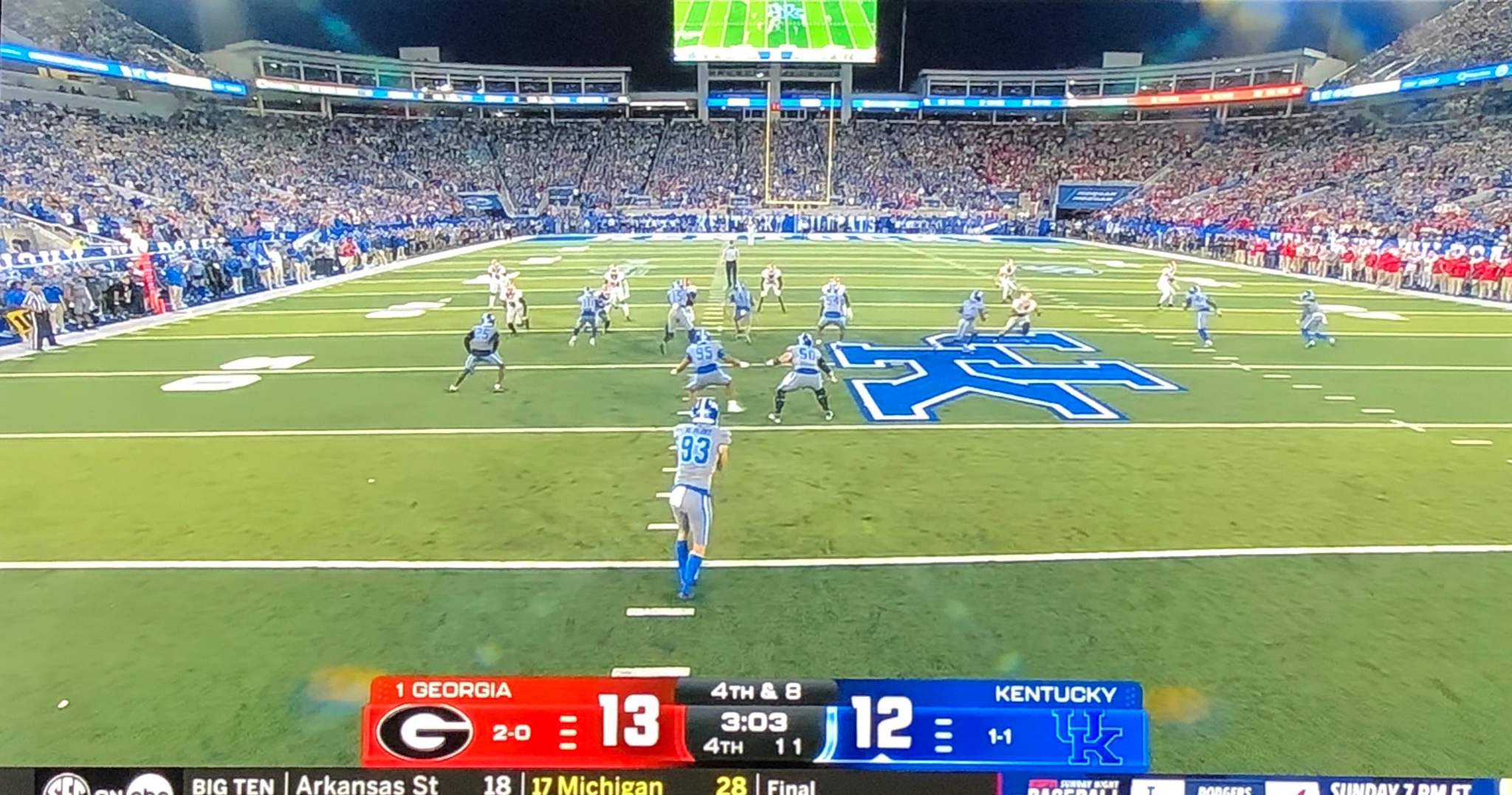 Number 1 team in the country on the ropes. and you punt? SEC Rant