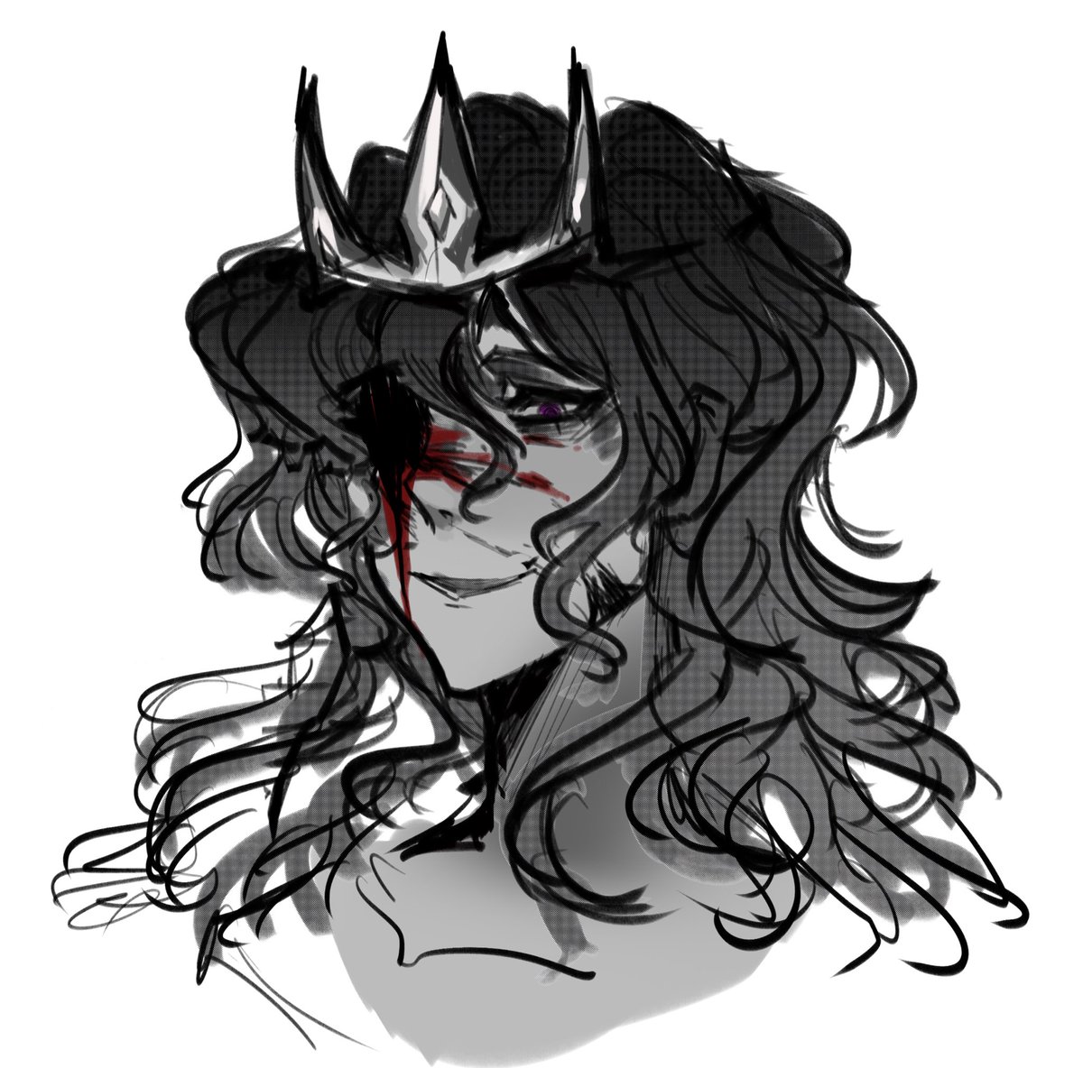 Trigger warning:blood

A quick sketch I just like how I designed him 
#wemmbufanart