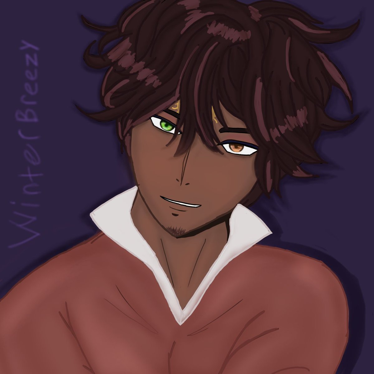 WinterBreezy_'s tweet photo. *Throws more Malachi art at you.* #Art #Winterbreezyart #ocart https://t.co/FRuxosICH7
