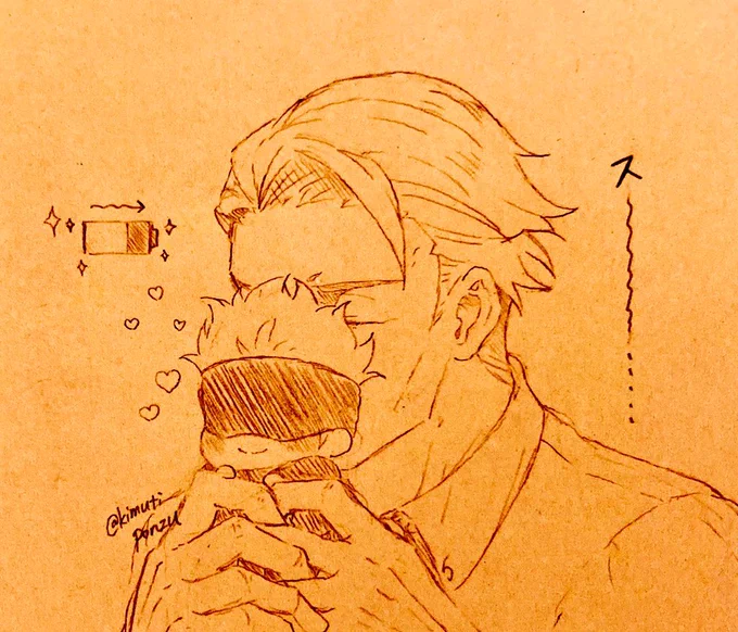 「吸っ.....」
おとな7️⃣サン×ミニ5⃣チャン
※再掲です 