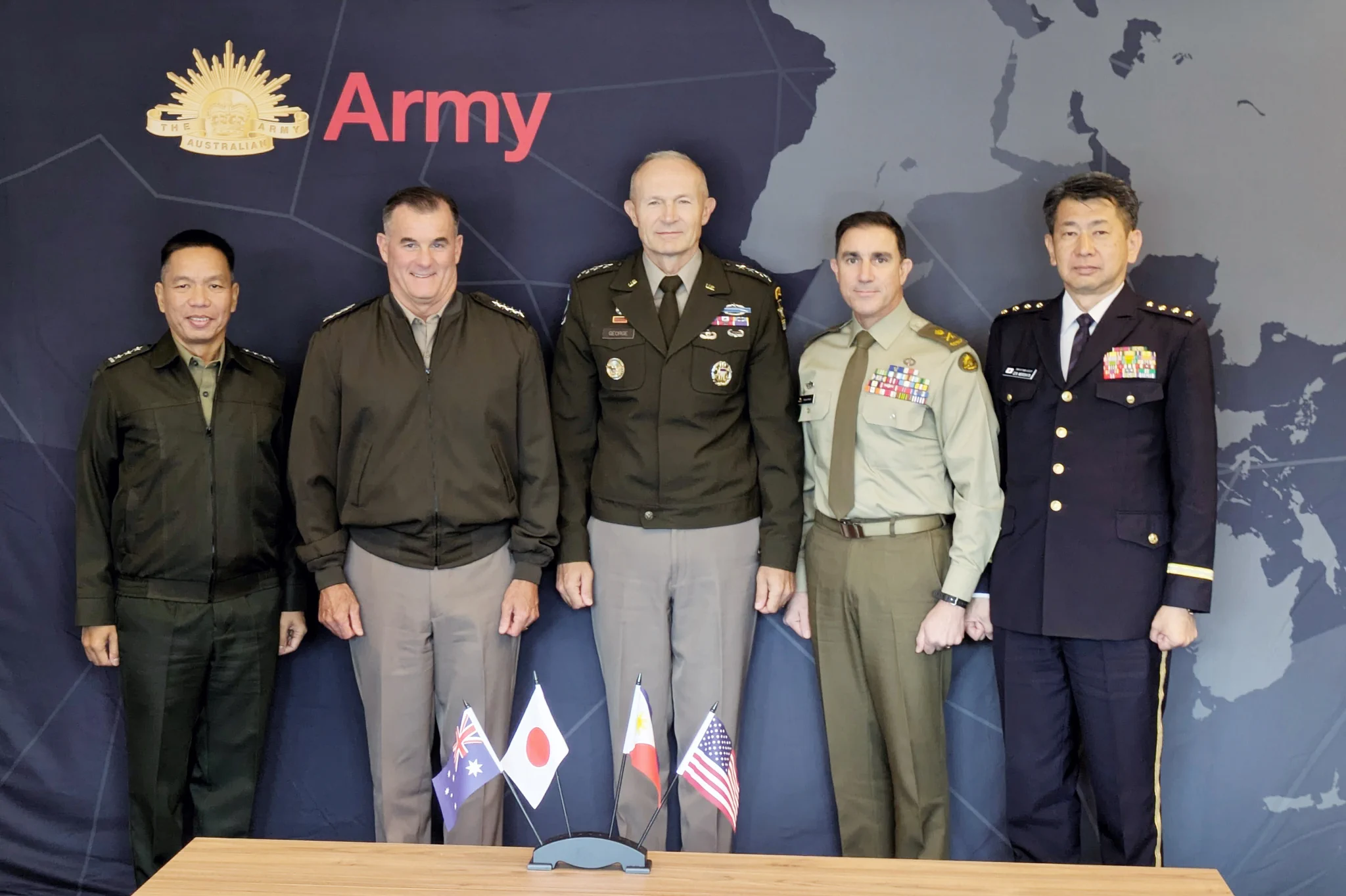 防衛省 陸上自衛隊 в X: „🇯🇵🇺🇸🇦🇺🇵🇭森下陸上幕僚長は、9月10