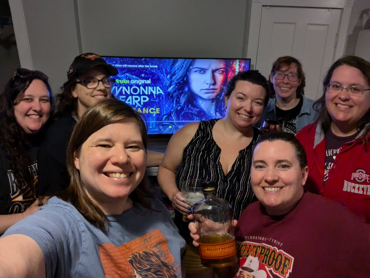 katmcg910's tweet photo. @Tubi Watch party tonight! With whiskey, tacos, and donuts!
#WynonnaEarp #Vengeance https://t.co/S8tPUHBYWx
