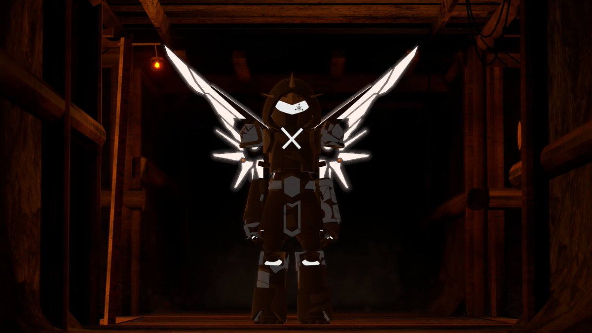 Crossdumbum's tweet photo. OVERLORD. Sees all. Still a WIP as you can see from the clipping and buggy textures
#deviltech #deviltechinvasion #VRChat #VRChatPhotos #VRChat #Robots https://t.co/sr6bjk9zZS