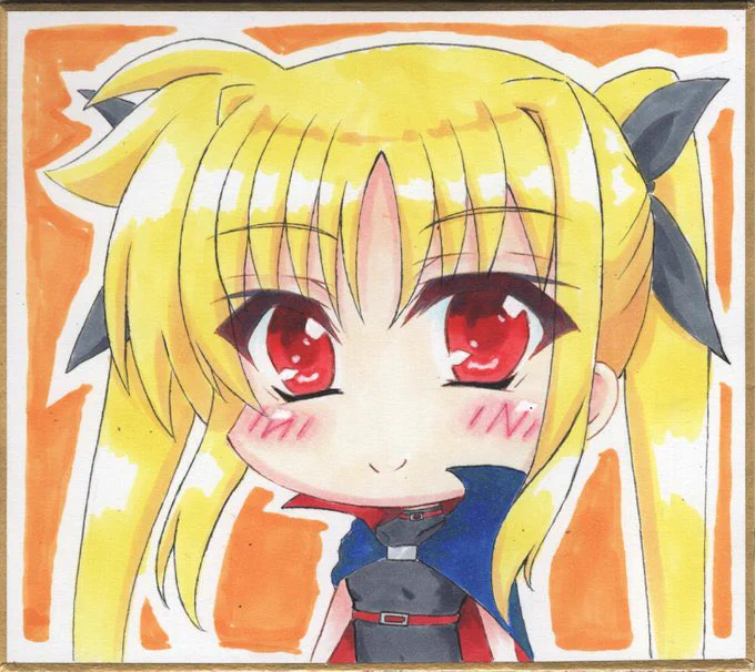 #見た人も無言で金髪or黄髪をあげる 