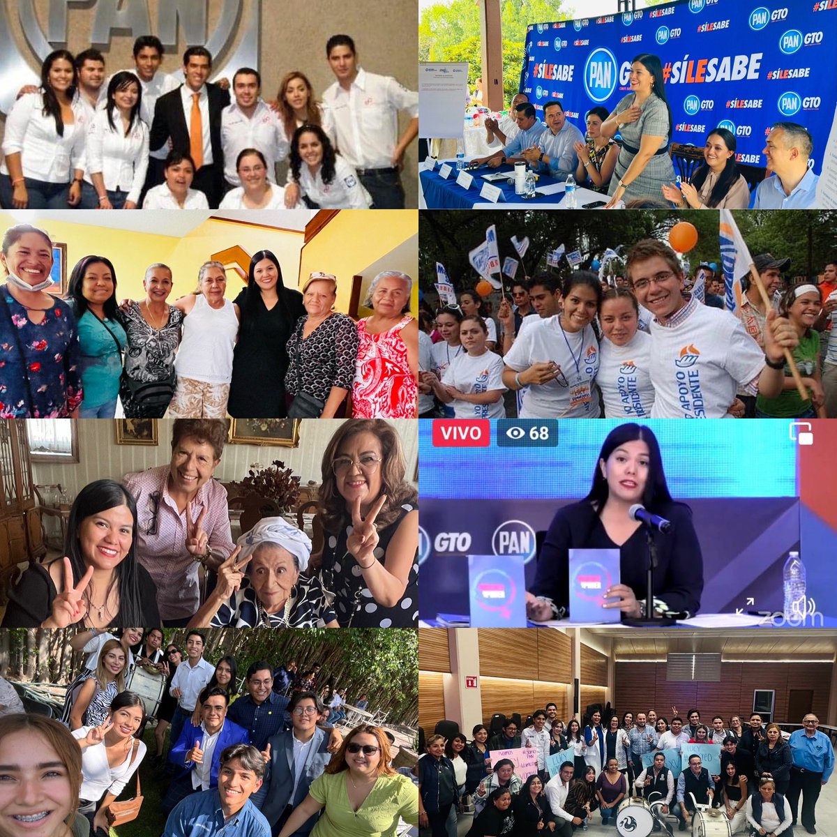 Lucyhmz's tweet photo. En el PAN he crecido y me he desarrollado, me ha permitido servir y conocer grandes amigos y personas que hoy forman parte de mi vida 🫶💙 
¡Acción Nacional cumple 85 años y seguimos más firmes que nunca! https://t.co/EFSUJPd20o