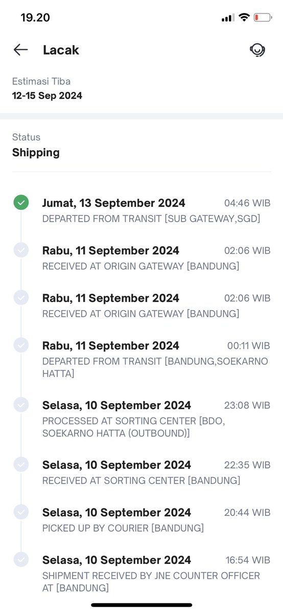 Hallo <a href="/JNECare/">JNE Customer Care</a> <a href="/JNE_ID/">JNE Express</a> <a href="/infomalang/">Info Malang</a> bisa bubar aja ekspedisi nya ?