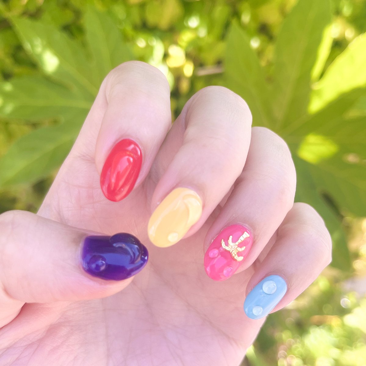 野々宮ページ 4点まとめ 推しネイル 推しの子ネイル『星野アイちゃん』イメージデザイン｜マグネット