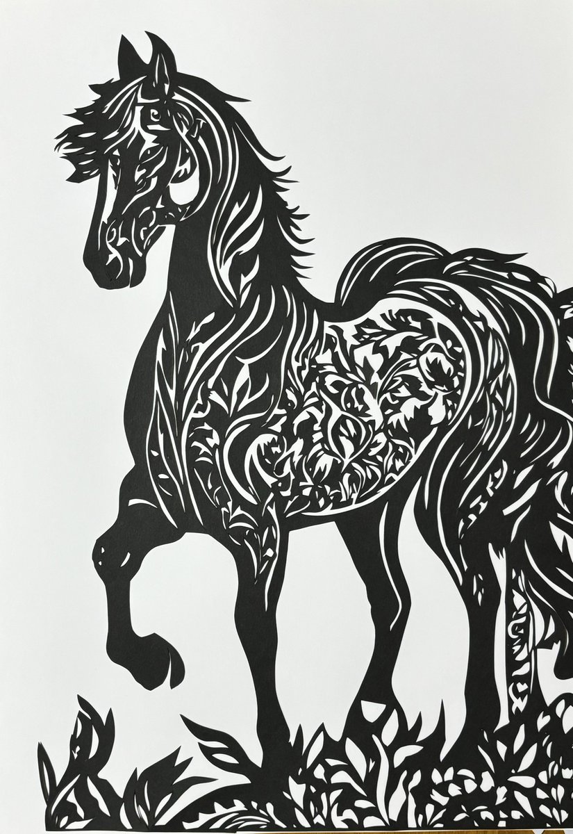 vitascratch's tweet photo. #切り絵 https://t.co/5U8n1rvYft