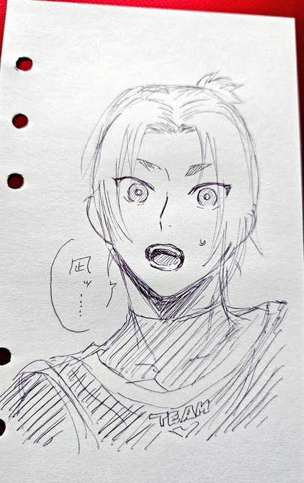 インク出ないや…泣 