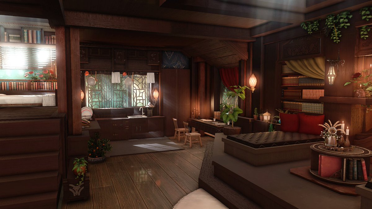 ff14kong's tweet photo. [M size] 
Grand Western ☕️
  
#FF14ハウジング #FF14Housing #HousingEden #hgxiv #하우징커미션 https://t.co/irLDO3g2bH