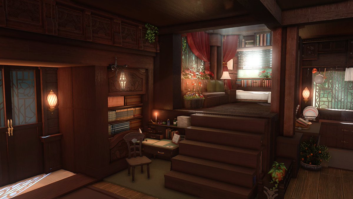 ff14kong's tweet photo. [M size] 
Grand Western ☕️
  
#FF14ハウジング #FF14Housing #HousingEden #hgxiv #하우징커미션 https://t.co/irLDO3g2bH