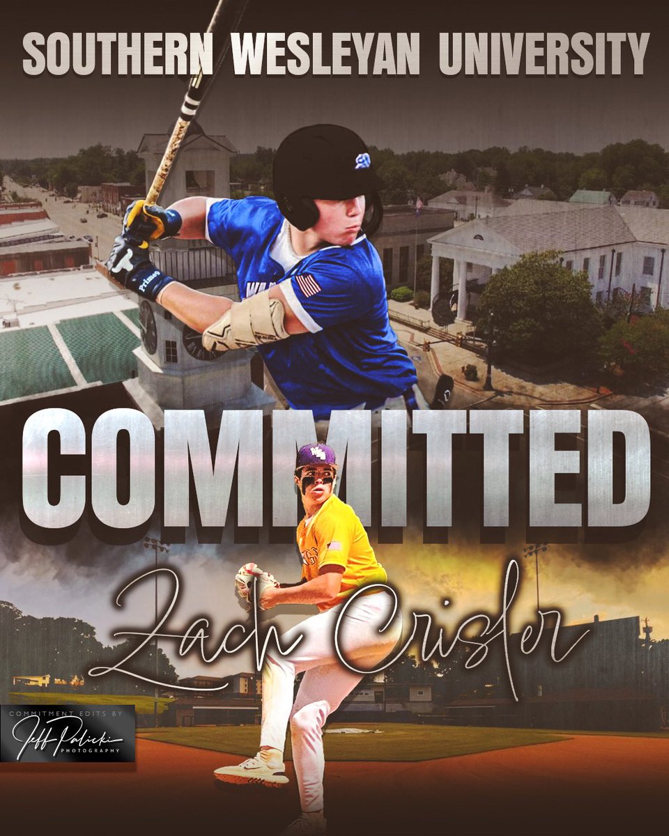 I am beyond blessed to announce my commitment to SWU! Thank you to everyone that has helped me on my baseball journey. It’s been a heck of a ride so far and can’t wait to see where it takes me! Most importantly I would like to thank my Lord and Savior Jesus Christ!