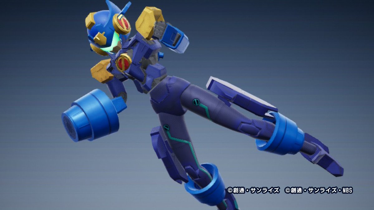 hitokui_phx's tweet photo. プラグイン！！
ロックマン.EXE、トランスミッション！

#ガンダムブレイカー4
#ガンブレ4 https://t.co/psADjNJJd4