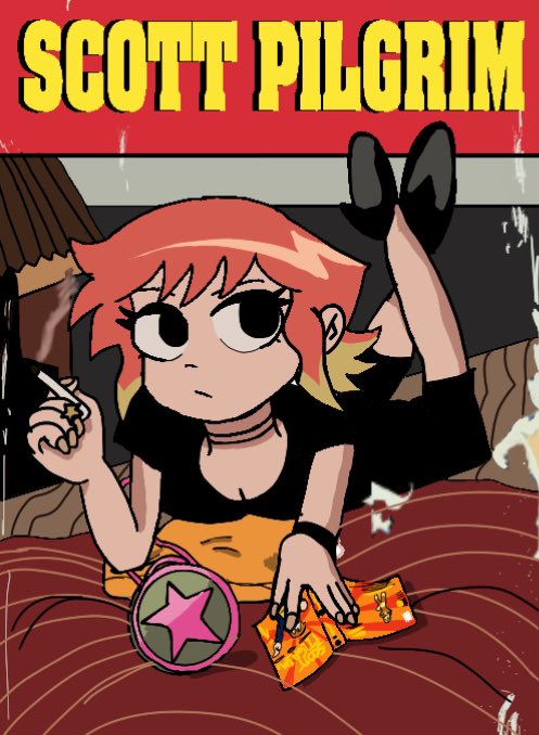 SCT_PLGRM's tweet photo. Alright I’m done, in the future I definitely wanna draw some more movie posters with Scott Pilgrim characters!

#ScottPilgrim #pulpfiction https://t.co/weyqrtsjOv
