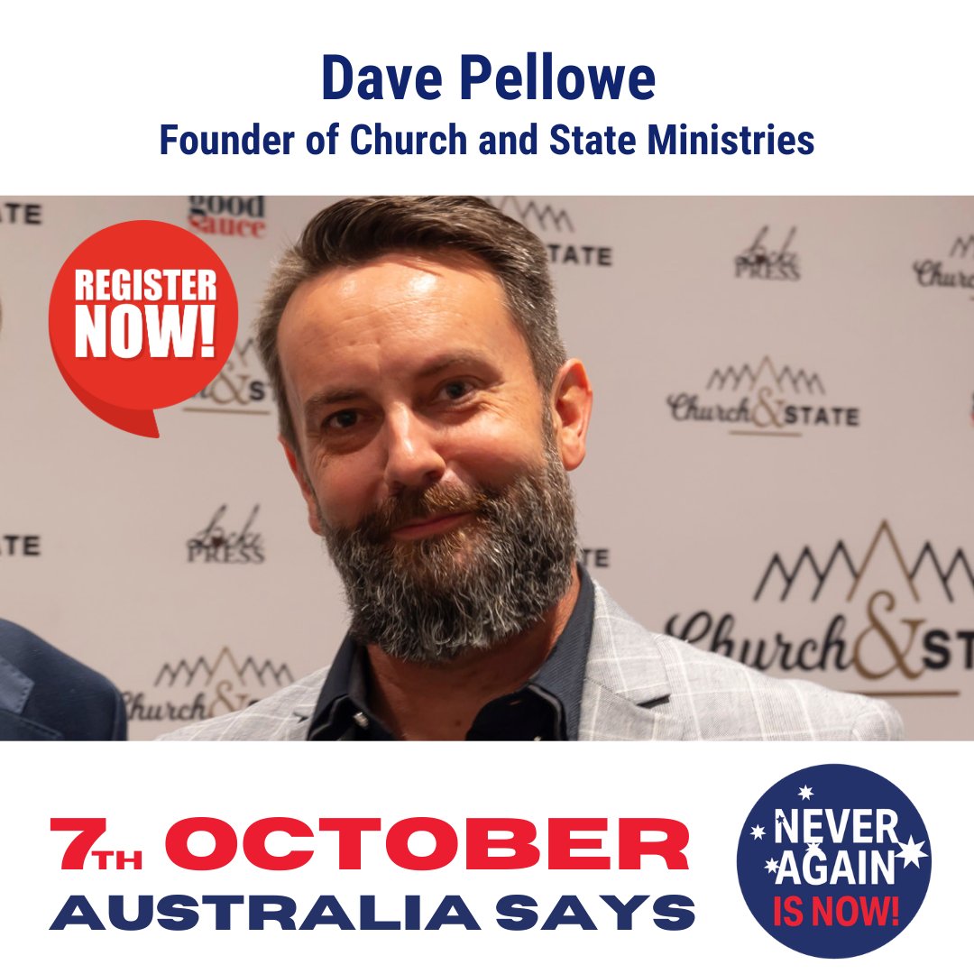 alliesaus's tweet photo. SPEAKER ANNOUNCEMENT - Dave Pellowe
Join us as we stand up against the hate in our nation's capital on October 7.
Free to register: https://t.co/UYTPjtQhVh
#pushbackthehatemate #neveragainisnow #jewishlivesmatter #StopTheHate https://t.co/uqRykIigyn
