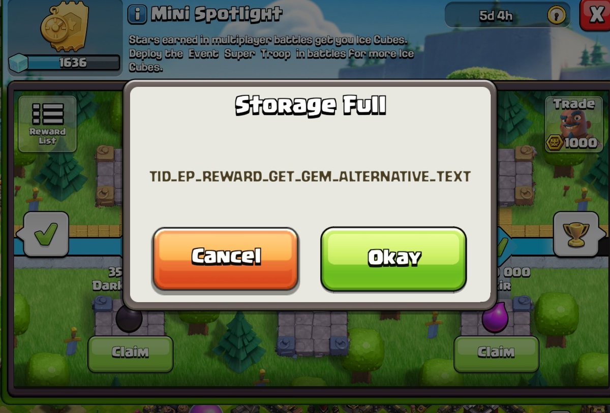 S3NP41_0's tweet photo. @supercell @ClashofClans 
QA caught lacking https://t.co/PtJx3CxTQl