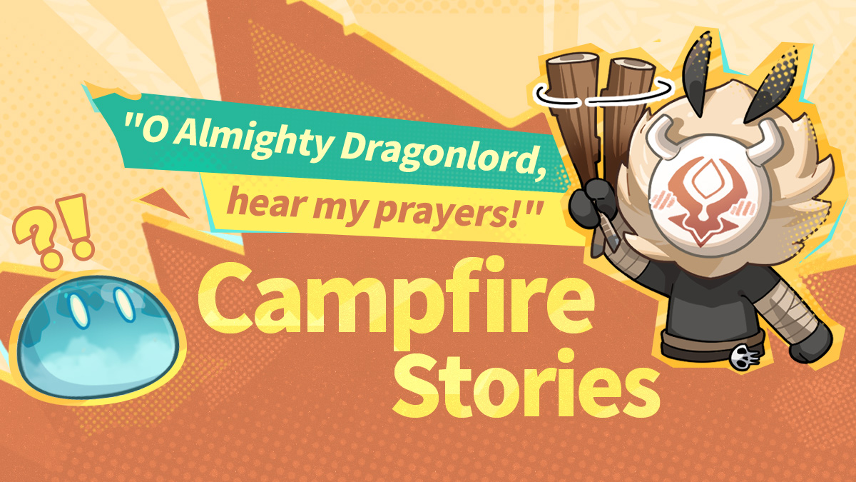 GenshinImpact's tweet photo. Campfire Stories — "O Almighty Dragonlord, Hear My Prayers!"

Hello, Traveler! Word has it that there's a rather peculiar "Saurian" in Natlan... Let's get to know him together!

See Full Details: https://t.co/seGUyOMLXS

#GenshinImpact #NatlanImpact https://t.co/1msV43wApv