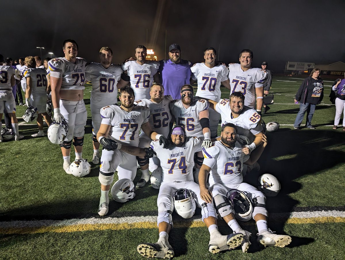 Very proud to be this groups coach. Physical football was a must today, these guys brought it. 🤘🏽😈 #MavHogs