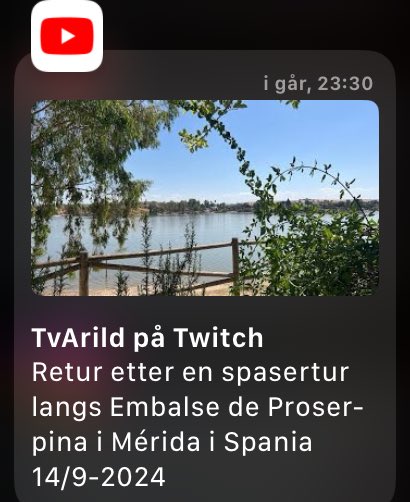 Retur etter en spasertur langs Embalse de Proserpina i Mérida i Spania 1... youtu.be/AZfuMc0gmG0?si…